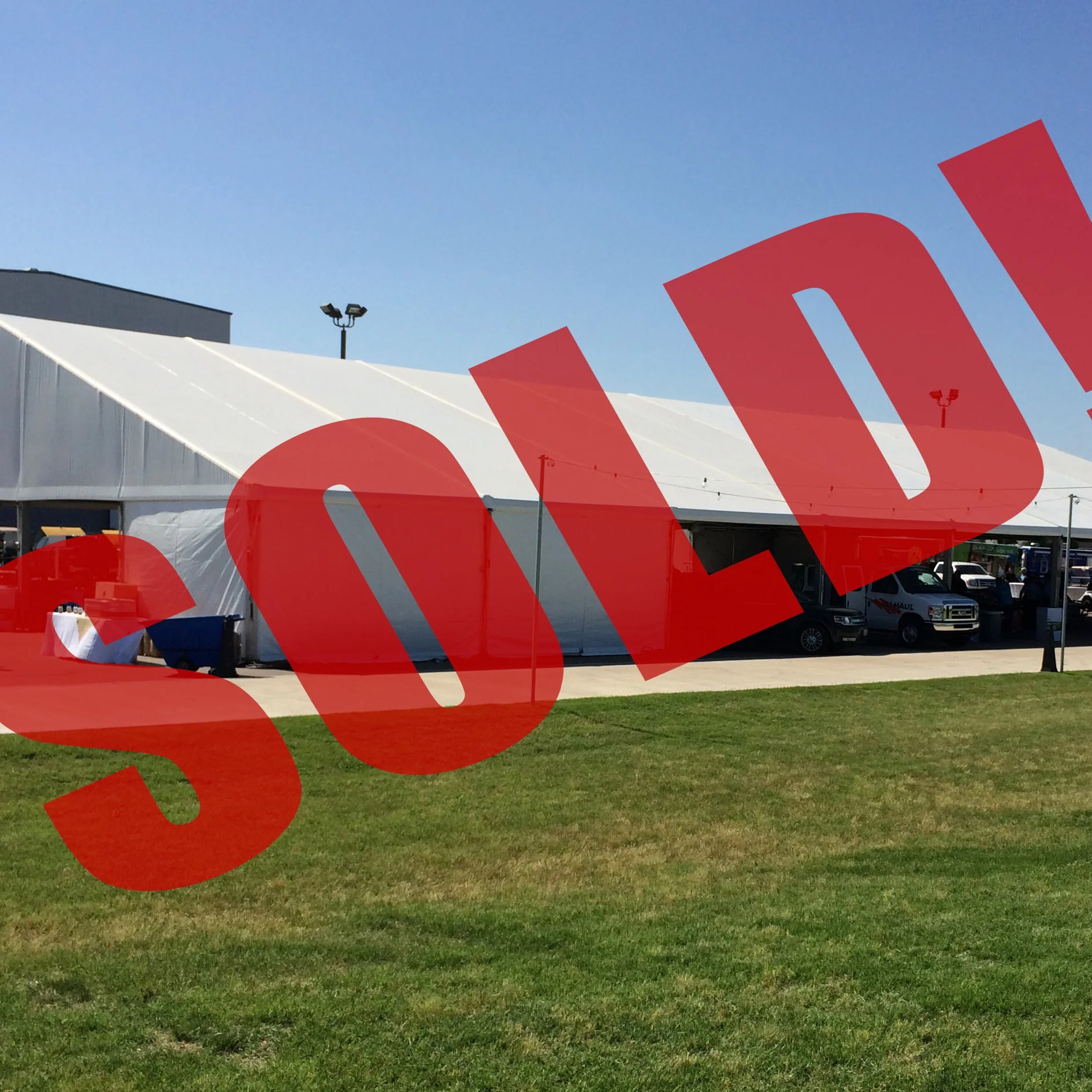 self building tent 82'x148' (25m x 45m) Temporary Structure Tent - Portable Building