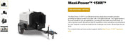 Allmand Maxi Power 15XR Towable Generator NEW!